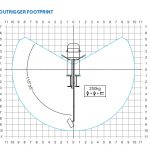 ZED-23.3-JHL cherry picker outrigger footprint