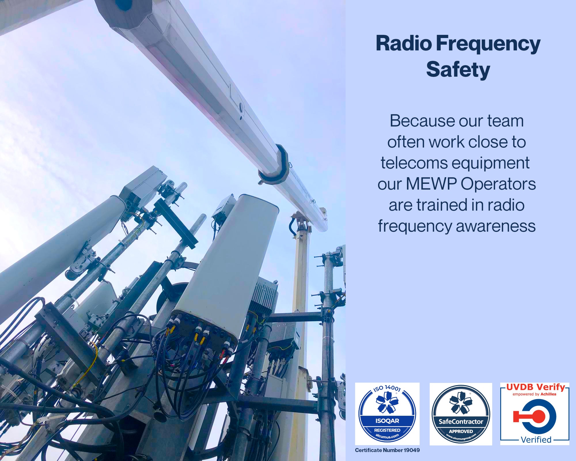 telecoms antenna Radio frequency safety