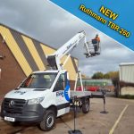 TBR260 new truck mounted cherry picker for hire